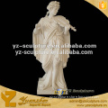 famous western marble figure sculpture of woman playing the violin